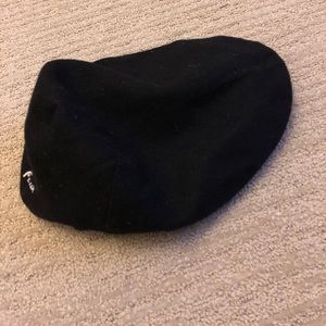 French connection paper boy black hat